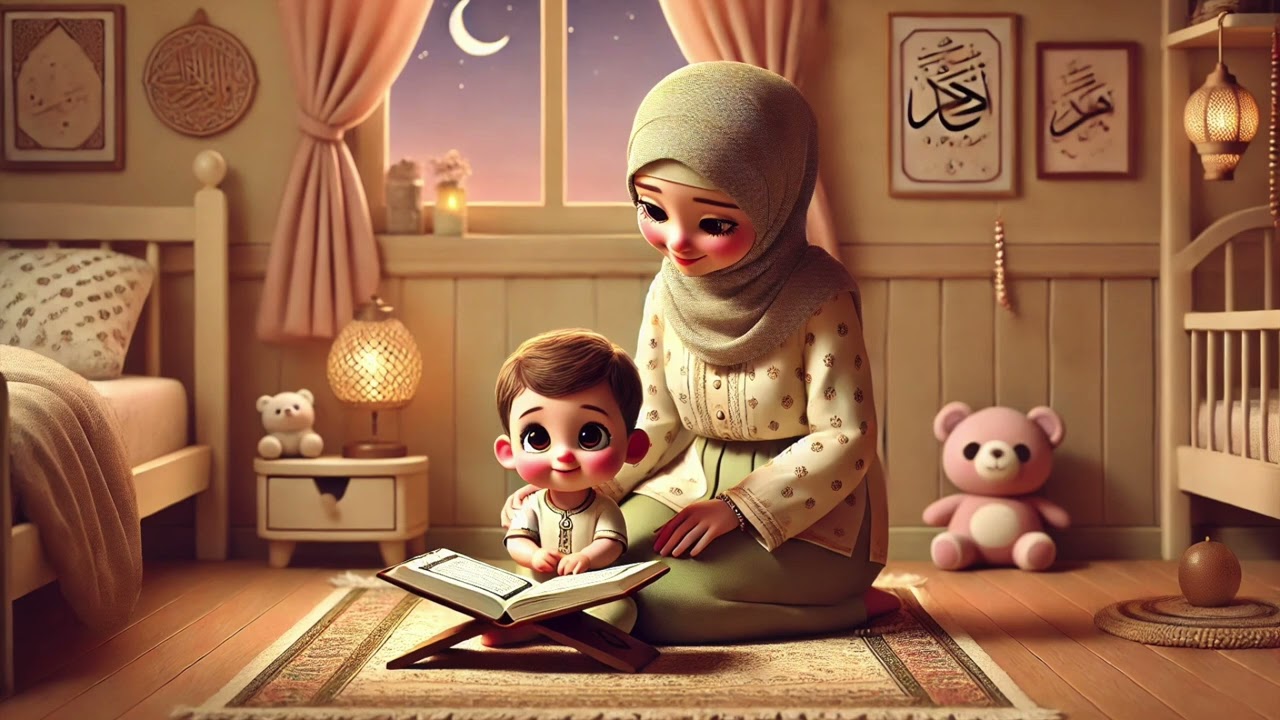 Ay Işığı Nur Gibi 🌙 Geceye Nur Bebeklere Huzur
