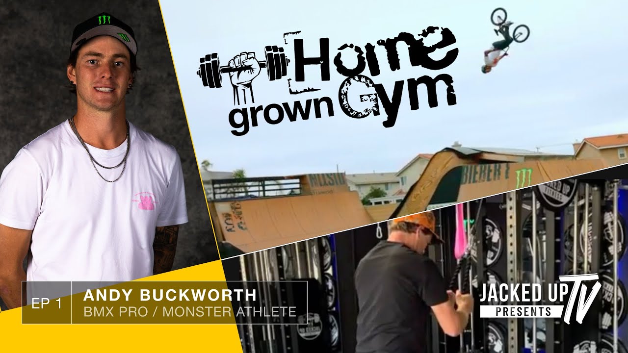 Home Grown Gym Travels to Meet X Games BMX Gold Medalist Andy Buckworth