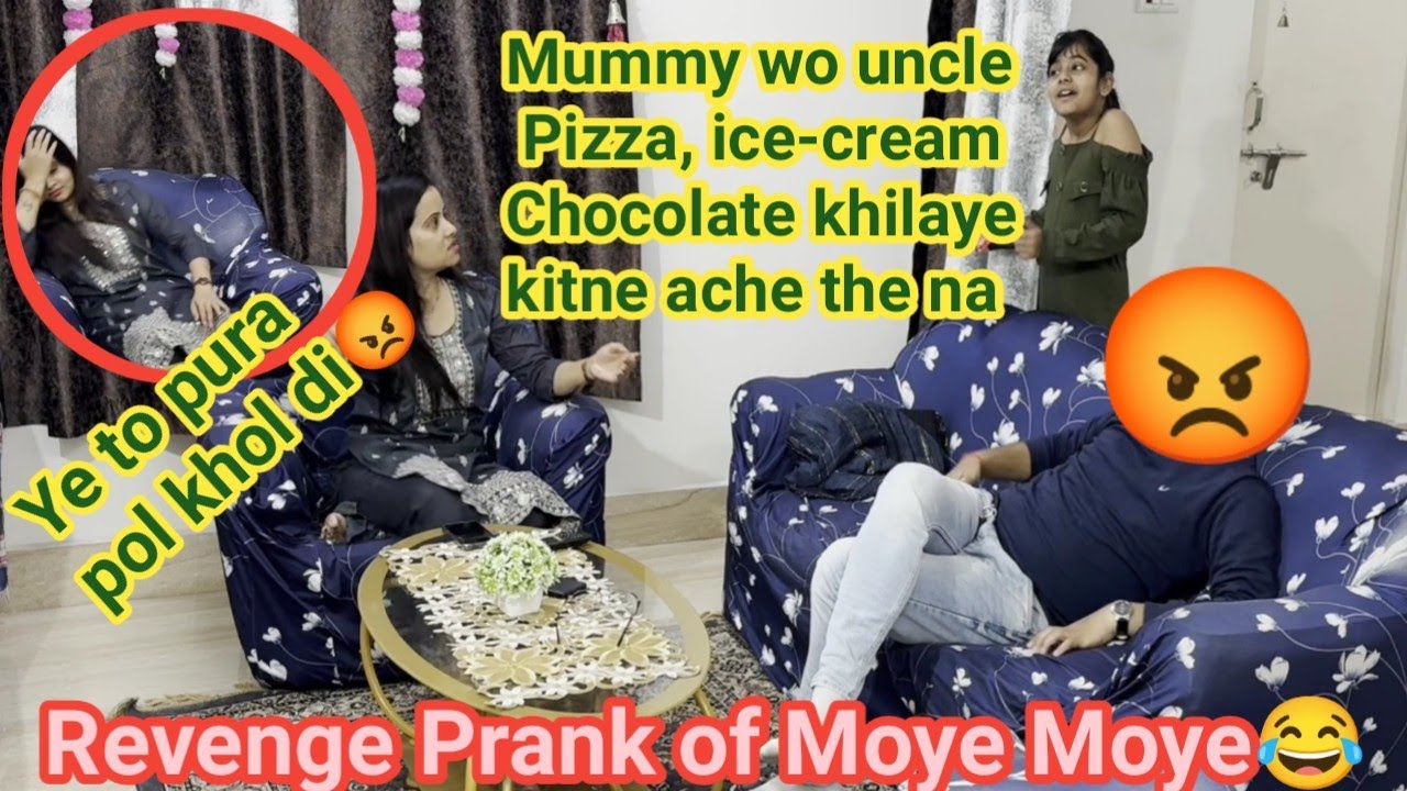 Revenge Of Moye Moye Prank😂 || Beti ne khola Maa ka pura Chitha 😡 #prank #punita_life #funnyvideo