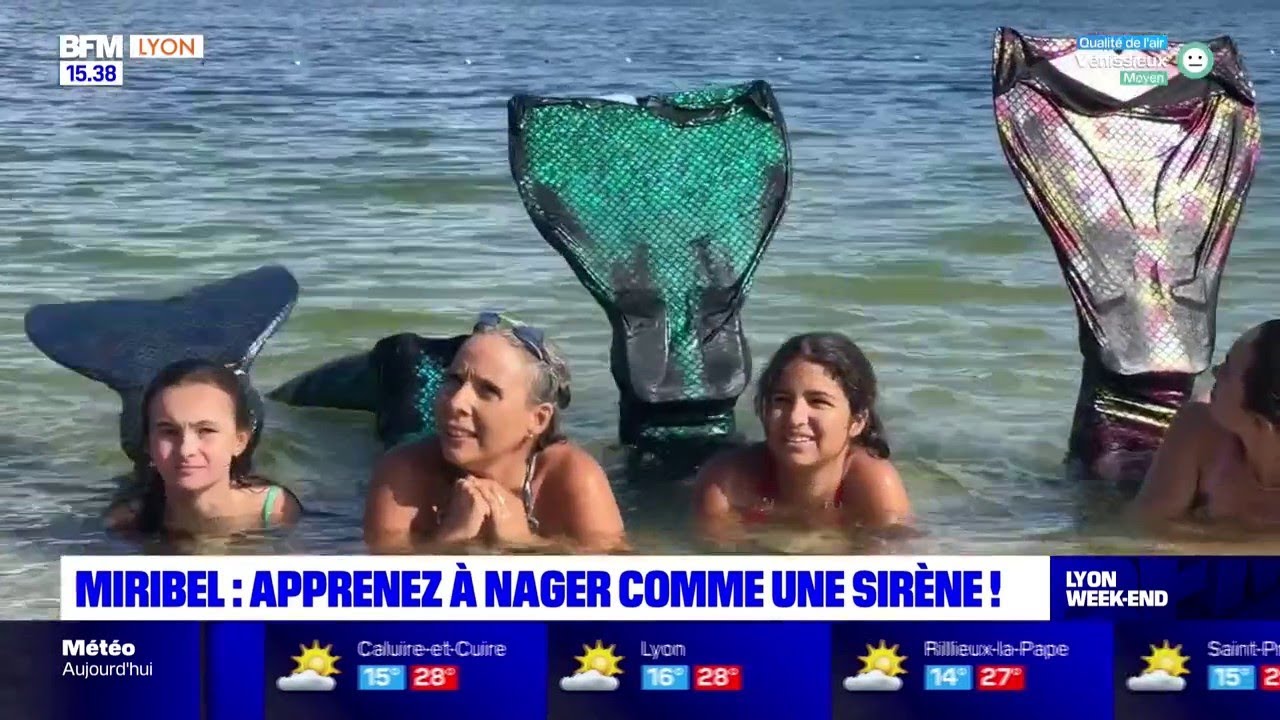 Miribel : apprenez &agrave; nager comme une sir&egrave;ne !