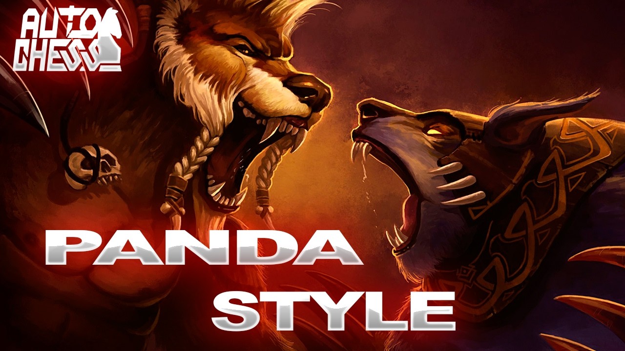 Dota Auto Chess Panda Style (speedrun)