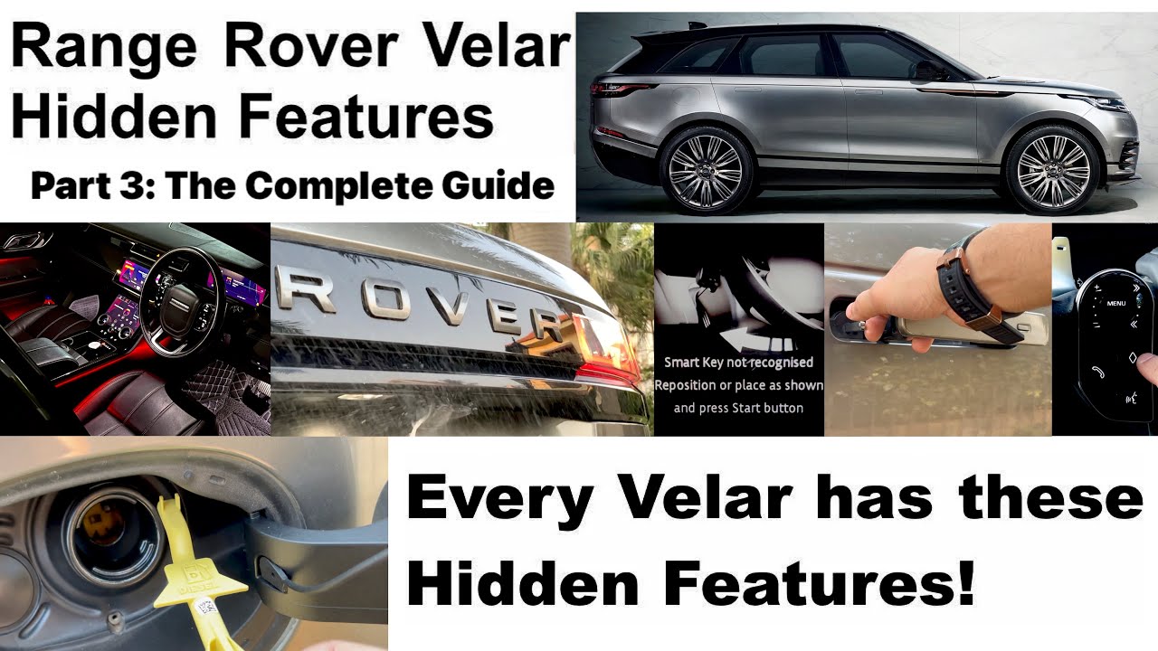 Скрытые функции Range Rover Velar | Часть 3: Полное руководство