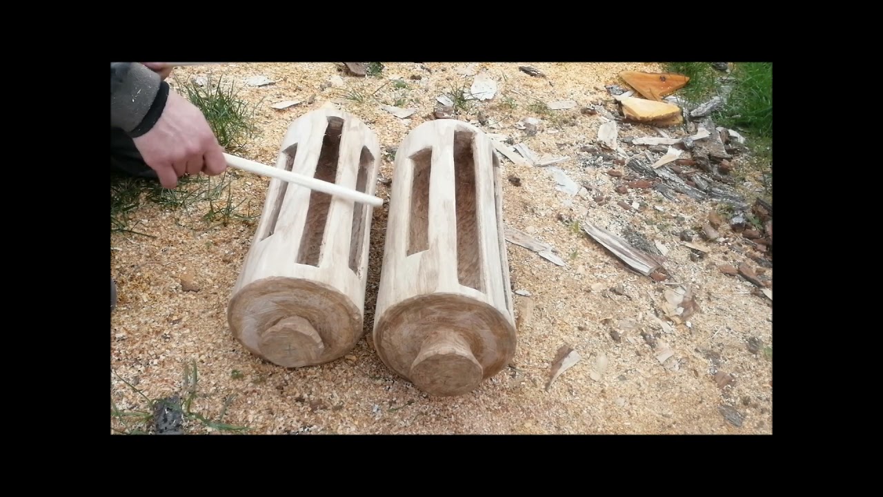 Krin log drum - bębny szczelinowe