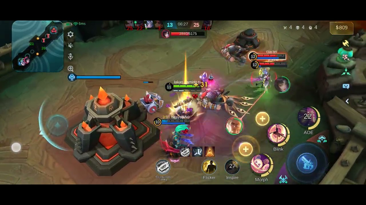 Biatrix on brawl (Mobile legend bang bang)