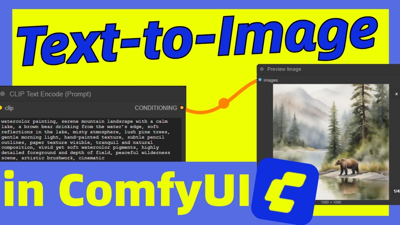 Как легко создать изображение из текста за считанные минуты с помощью ComfyUI