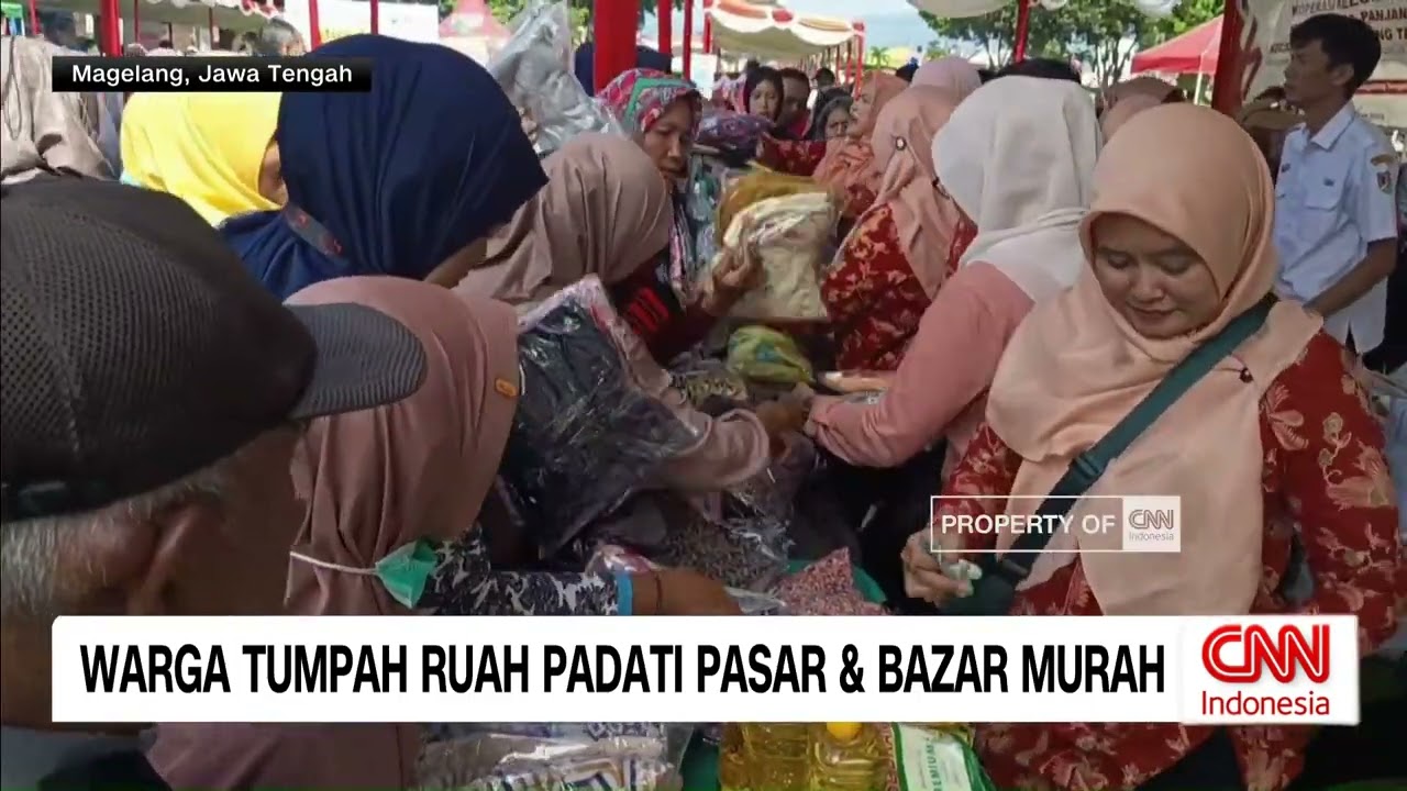 Sambut Lebaran, Warga Berburu Sembako & Pakaian Murah