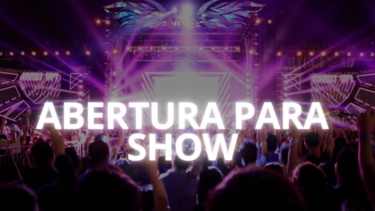 ABERTURA PARA SHOW - CINEMÁTICA - PACHE VOICE  - FINAL INSANO (VENDIDA)