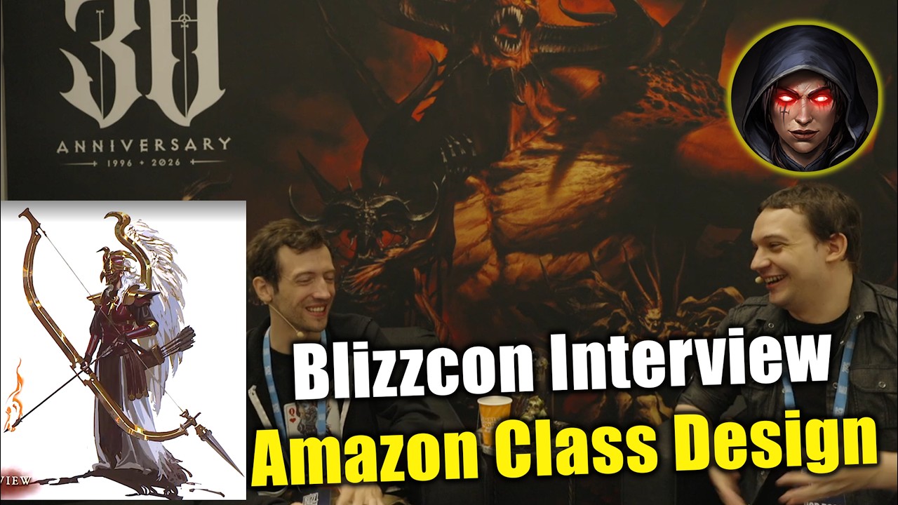 Diablo 4 &mdash; НОВЫЙ КЛАСС: АМАЗОНКА, подробное интервью с разработчиком