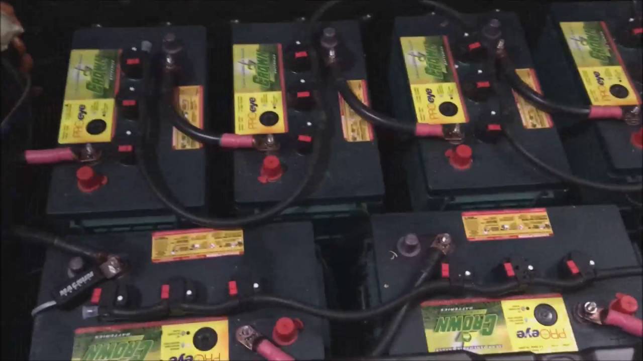 How to Maintain a Flooded Lead Acid Battery Bank