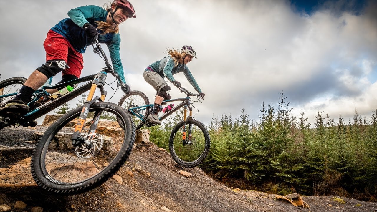 BEST ENDURO MTB TRAILS IN THE UK?  | INNERLEITHEN & GOLFIE