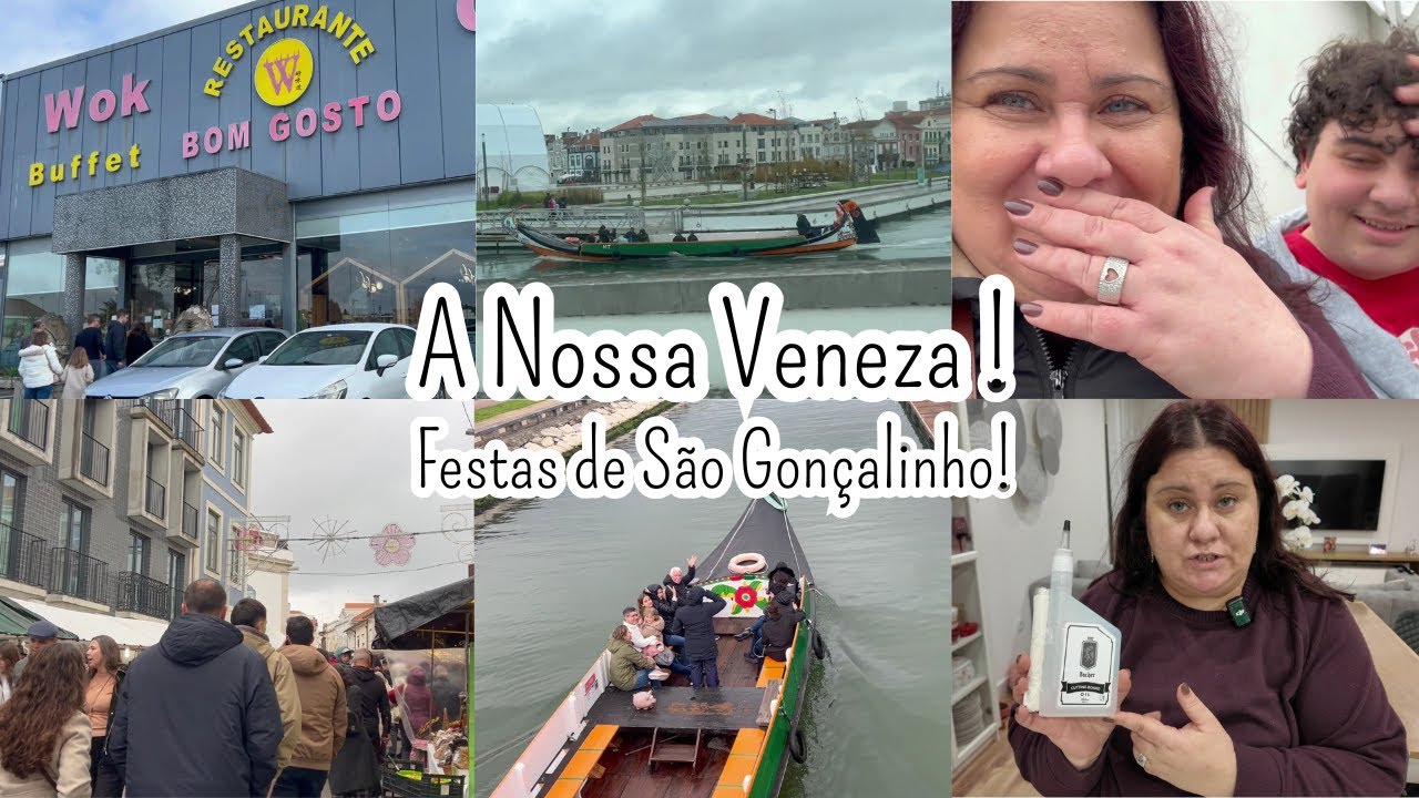 Domingo em Aveiro ! Festas de São Gonçalinho ! Cidade tão linda ! Tradições ! Memórias ! Não volto !