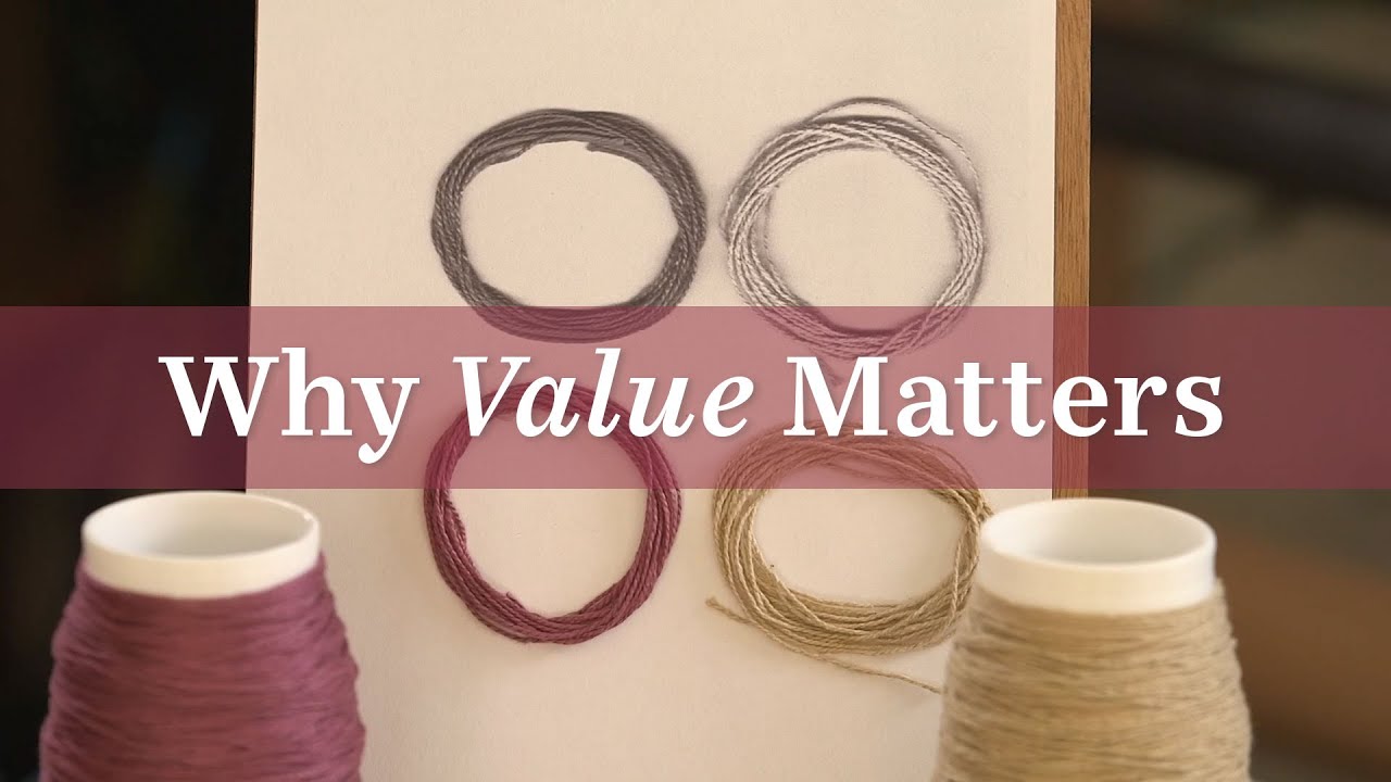 Choosing Colors and Why Value Matters in Weaving