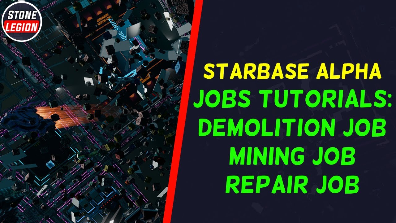 Starbase - Closed Alpha - Last Day to checkout the Tutorials / Jobs & Laborer Ship!