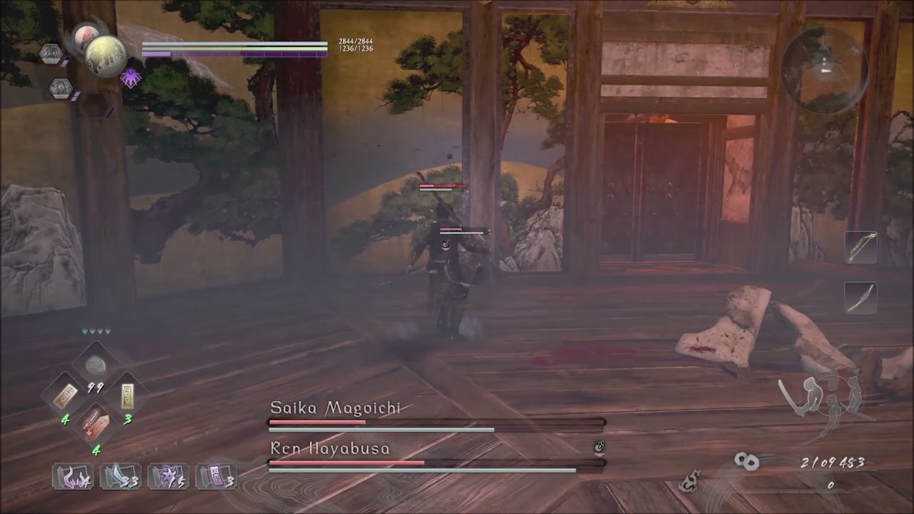 Nioh 2: Ren Hayabusa VS Saika Magoichi