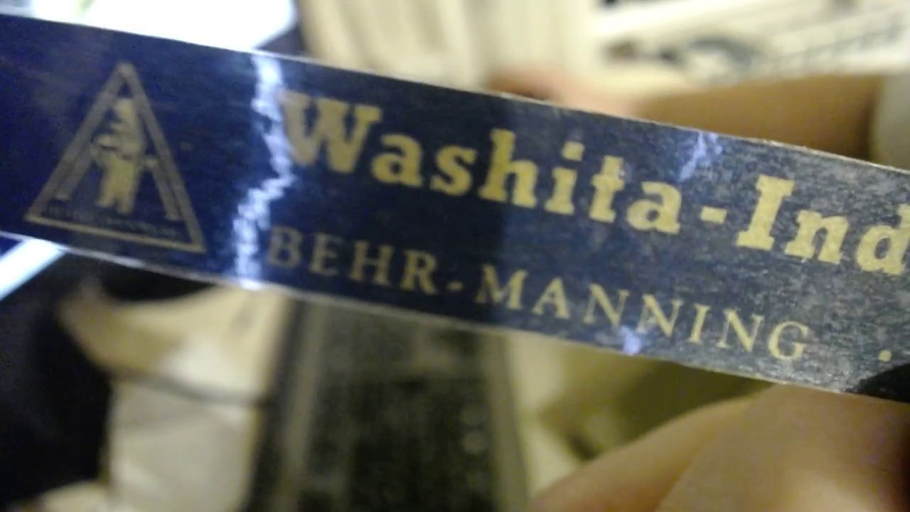 Винтажная Вашита-Индия от Нортон (VTG Washita-India oilstone by Norton)