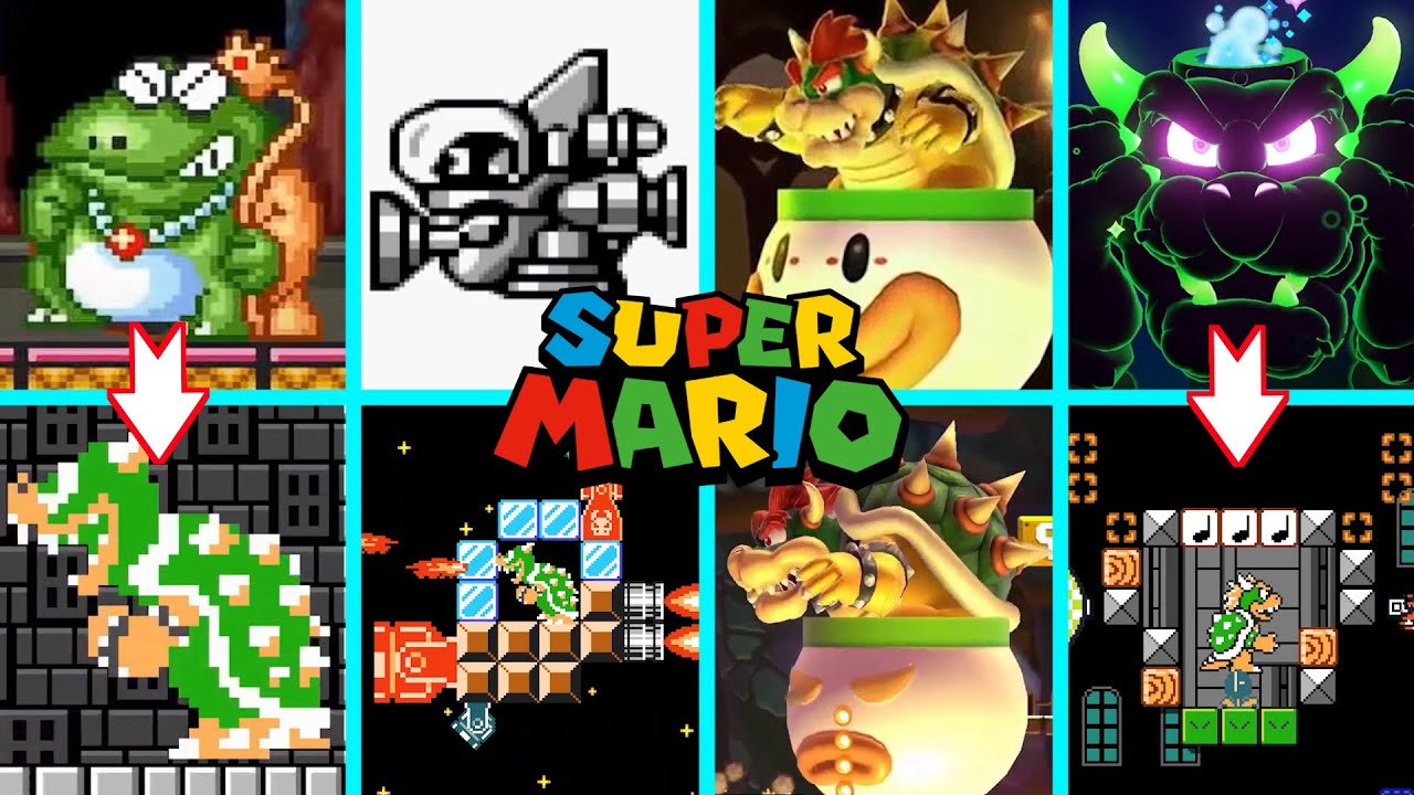 All Super Mario FINAL BOSSES Remade in Super Mario Maker 2 (1985-2025)