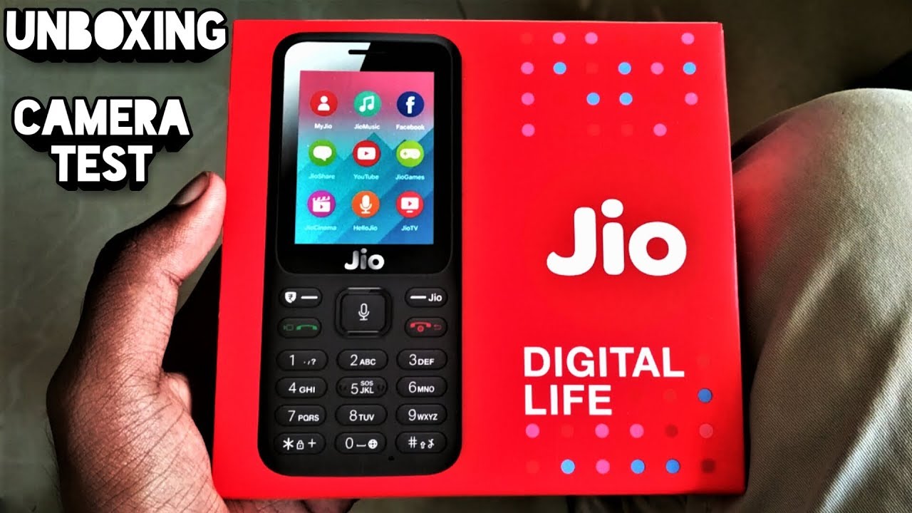 Jio Phone Unboxing & Camera Test