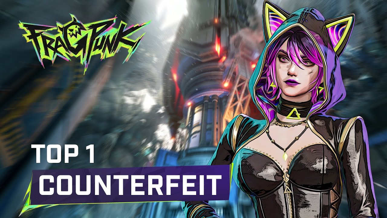 TOP #1 GLOBAL COUNTERFEIT ! lucent - FRAGPUNK PRO GAMEPLAY