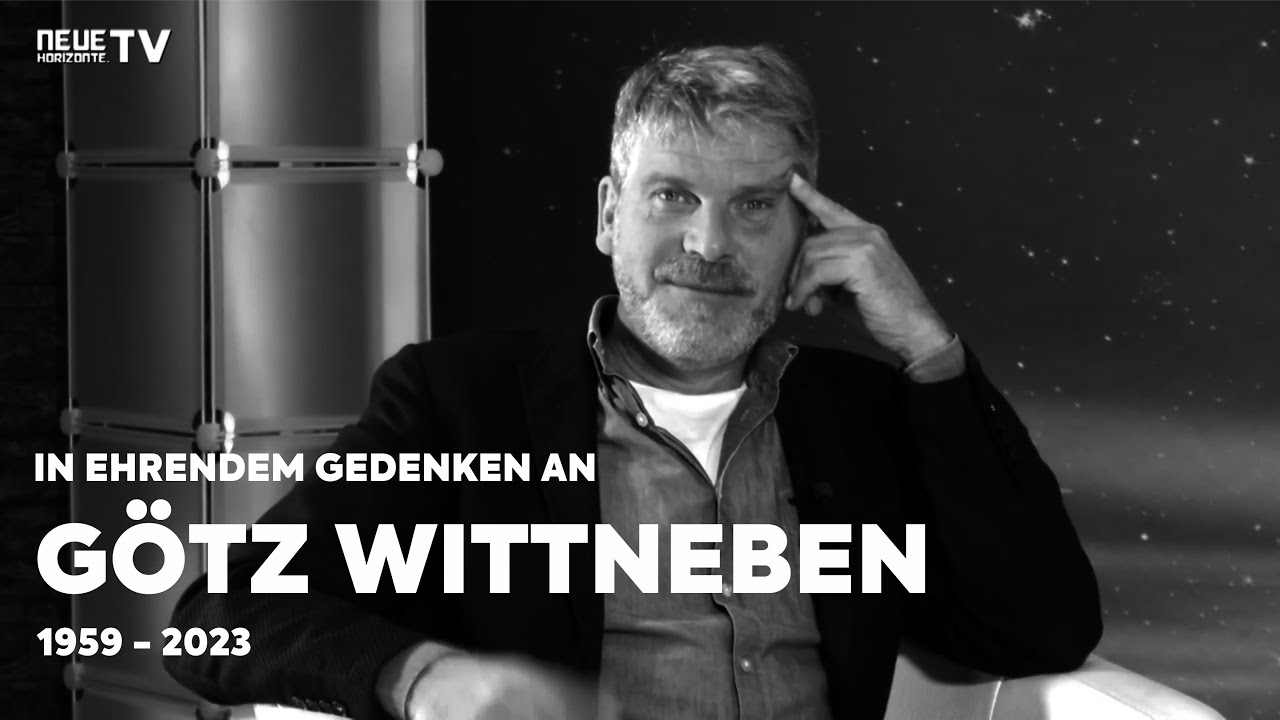 IN MEMORIAM GÖTZ WITTNEBEN  |  1959 - 2023  -  mein persönlichstes Interview entstand mit Götz