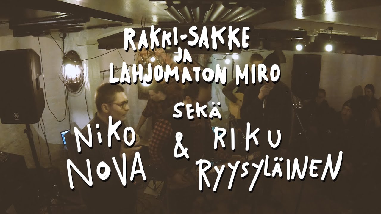 LIVE: Todellisuusblues FEAT. Niko Nova & Riku Ryysyläinen ( Kuopionniemi cover)