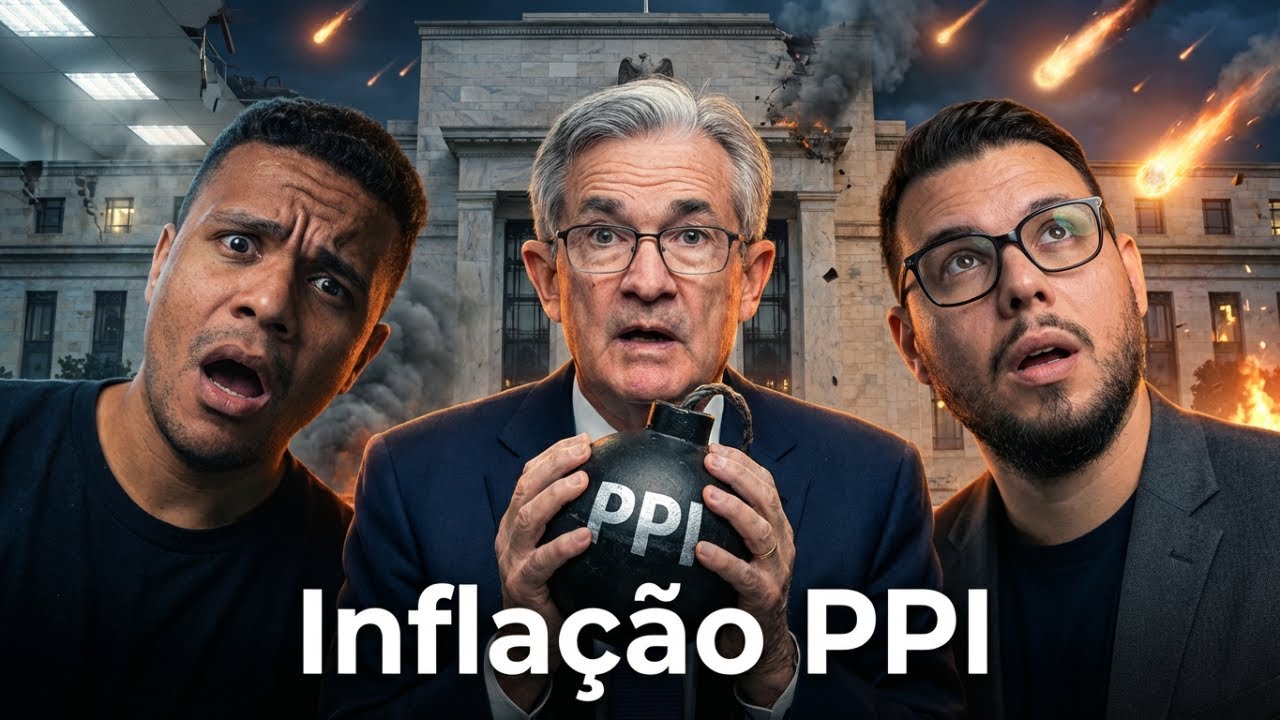 ALERTA! INFLA&Ccedil;&Atilde;O PPI AO VIVO! IMPACTOS NO BITCOIN E MERCADOS