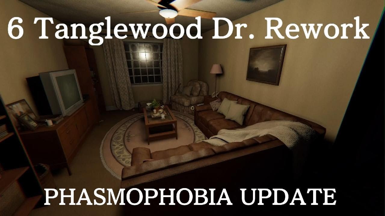 PHASMOPHOBIA 6 Tanglewood Dr. Rework House Tour