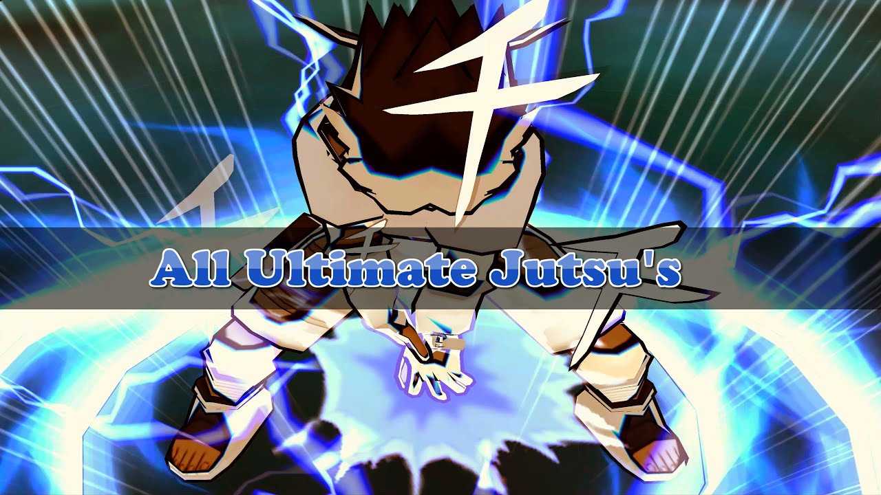 Naruto Ultimate Ninja 1 - All Ultimate Jutsu's (4k 60fps) (BEST QUALITY)