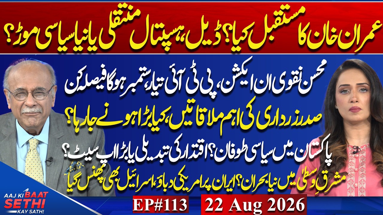 PTI Contempt Case: Who&rsquo;s Missing? RWP Deployment: Warning to PTI?Trump&rsquo;s New Sanctions! Najam Sethi