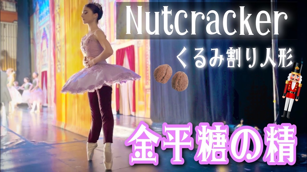 【くるみ割り人形】新しいバレエ団での金平糖の精の踊り初舞台！！！🩰| FIRST NUTCRACKER VLOG (Sugar plum fairy 🍬✨)