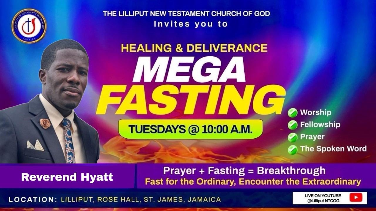 Tuesday Mega Fasting & Deliverance Service| February 17, 2026| Rev Hyatt