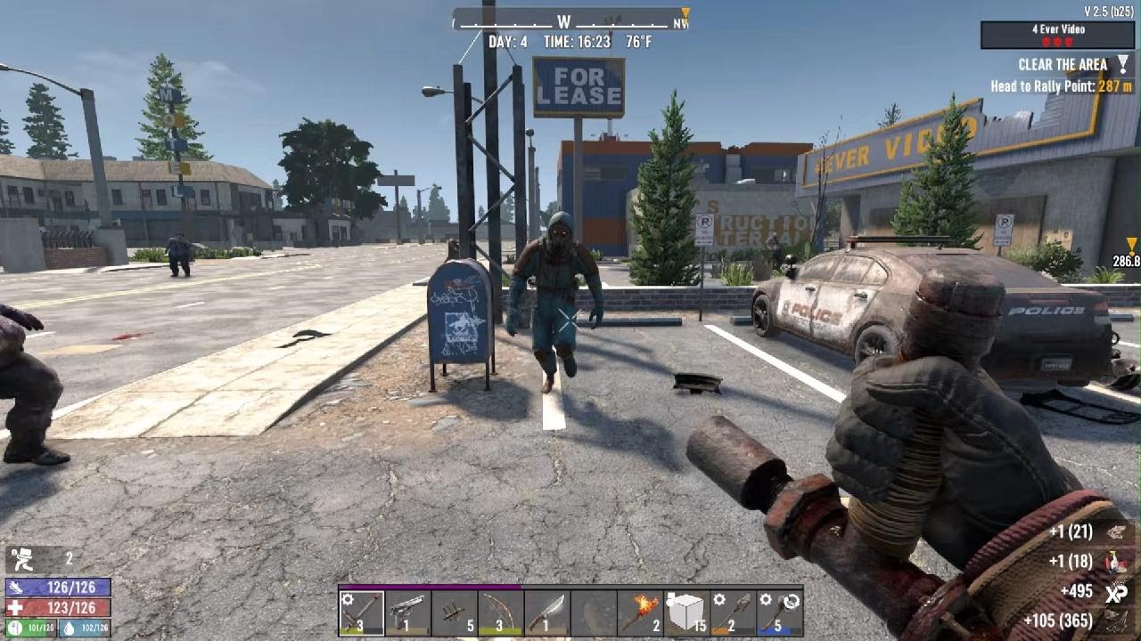 Walking around