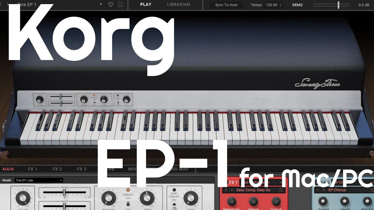 Korg EP-1 for Mac/PC (No Talking)