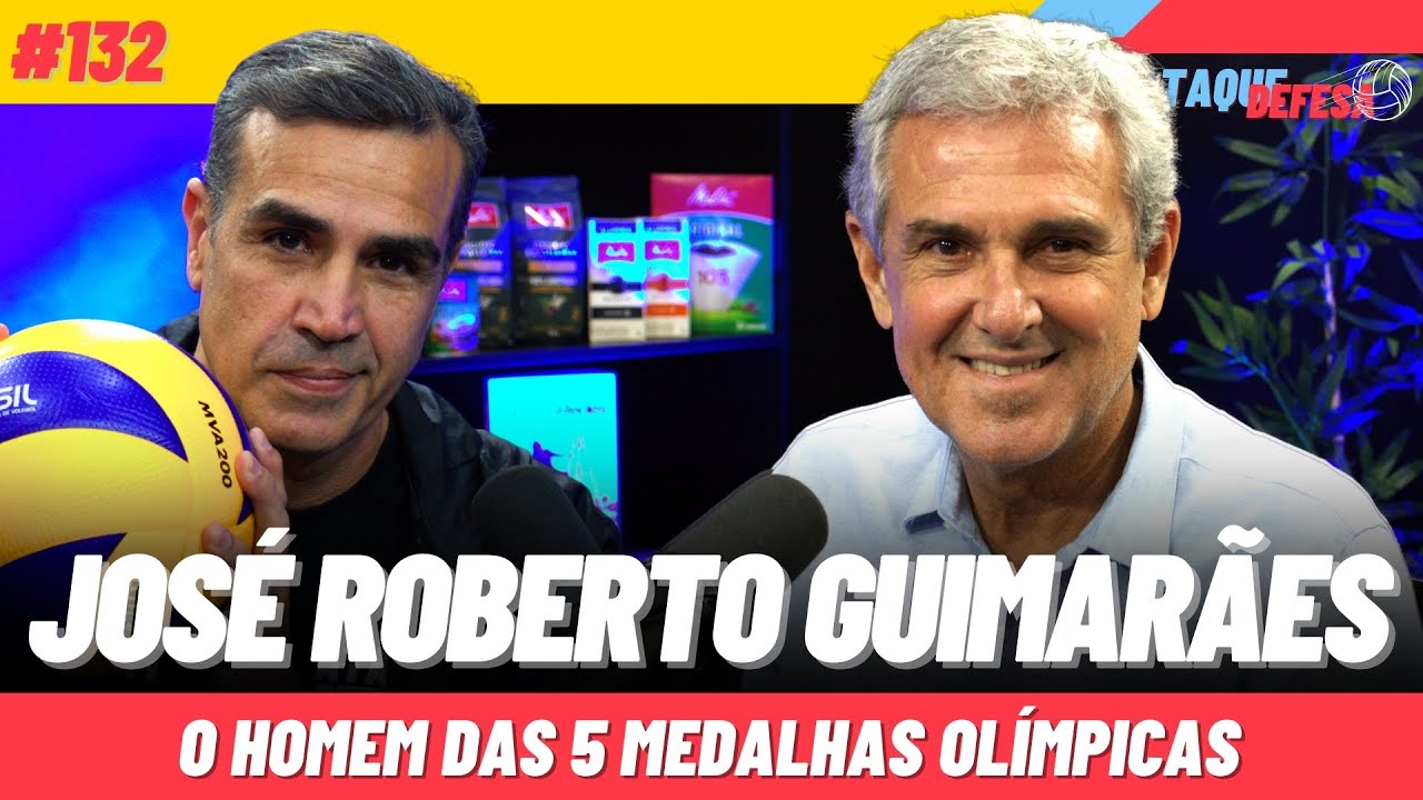 JOSÉ ROBERTO GUIMARÃES | TRICAMPEÃO OLÍMPICO | ATAQUE DEFESA #132