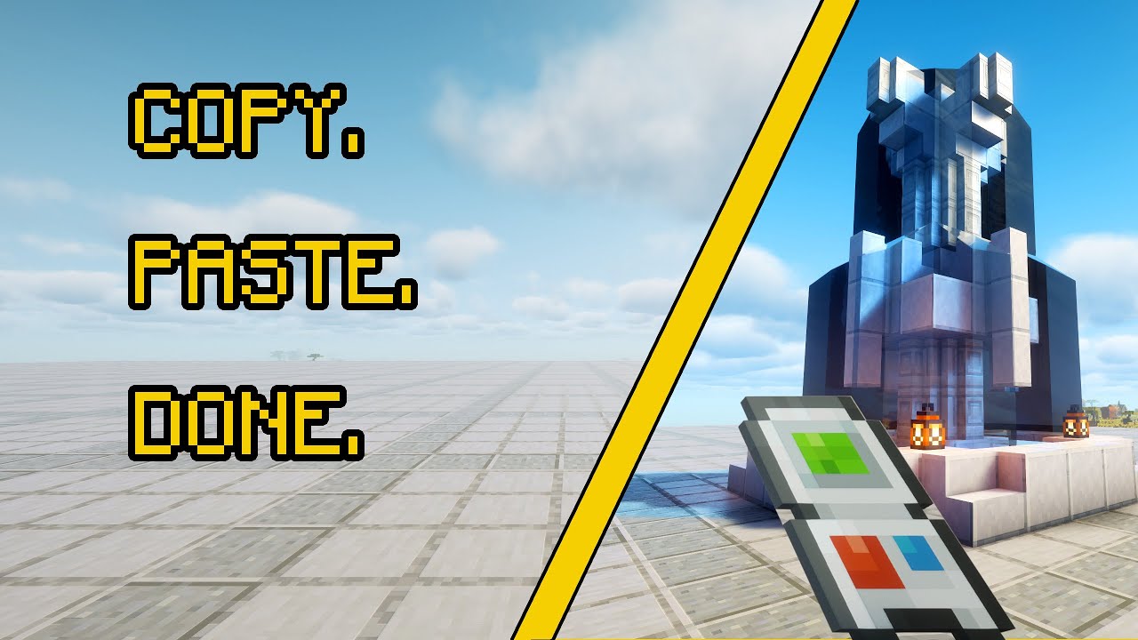 Master the Building Gadgets Mod in 7 Minutes — Minecraft Tutorial