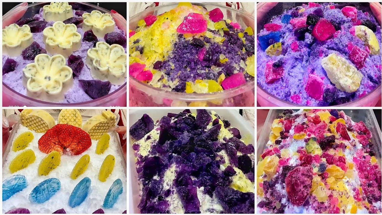 RU || SHAVED ICE WITH CRUSHED JEWELRY ICE ONLY BITES