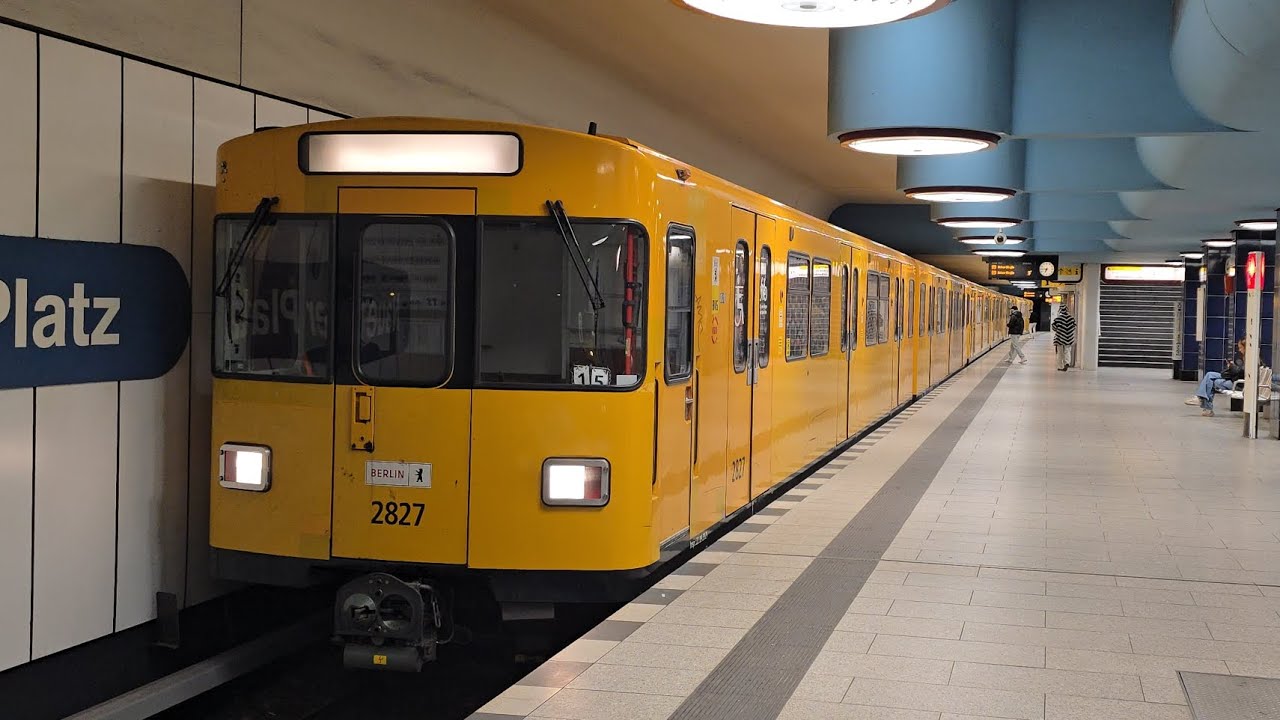U-Bahn Berlin|Aussetzermitfahrt #57 auf der U9 von Rathaus Steglitz bis Osloer Straße