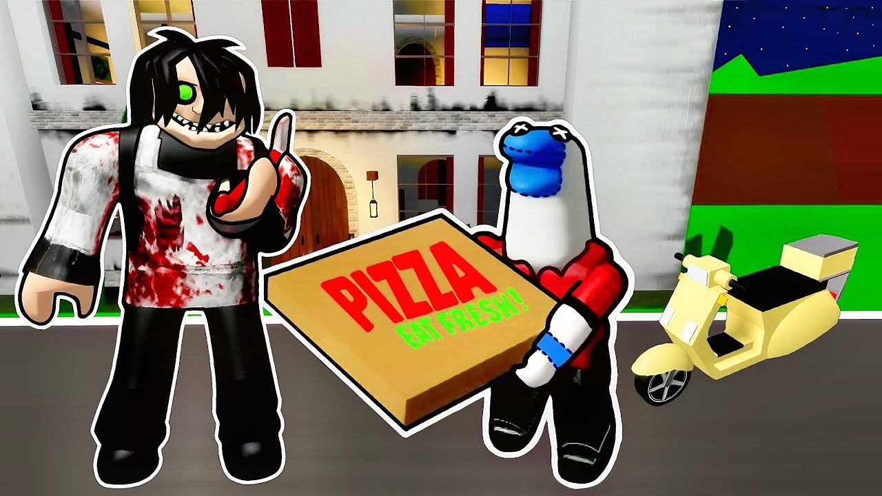 THE PIZZA DELIVERY STORY! BROOKHAVEN RP