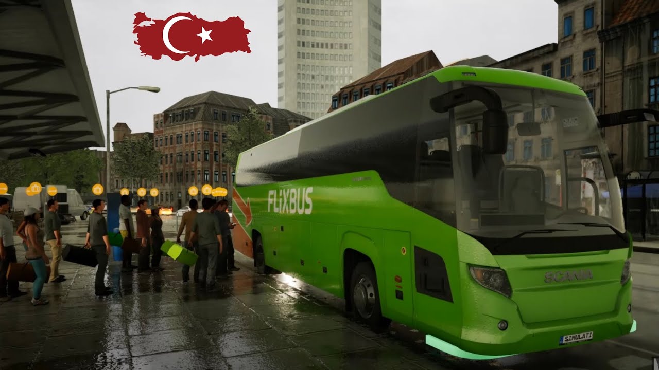 FERNBUS SIMULATOR | SCANİA TOURİNG | 4K ULTRA HD GRAPHICS | GAME PLAY |