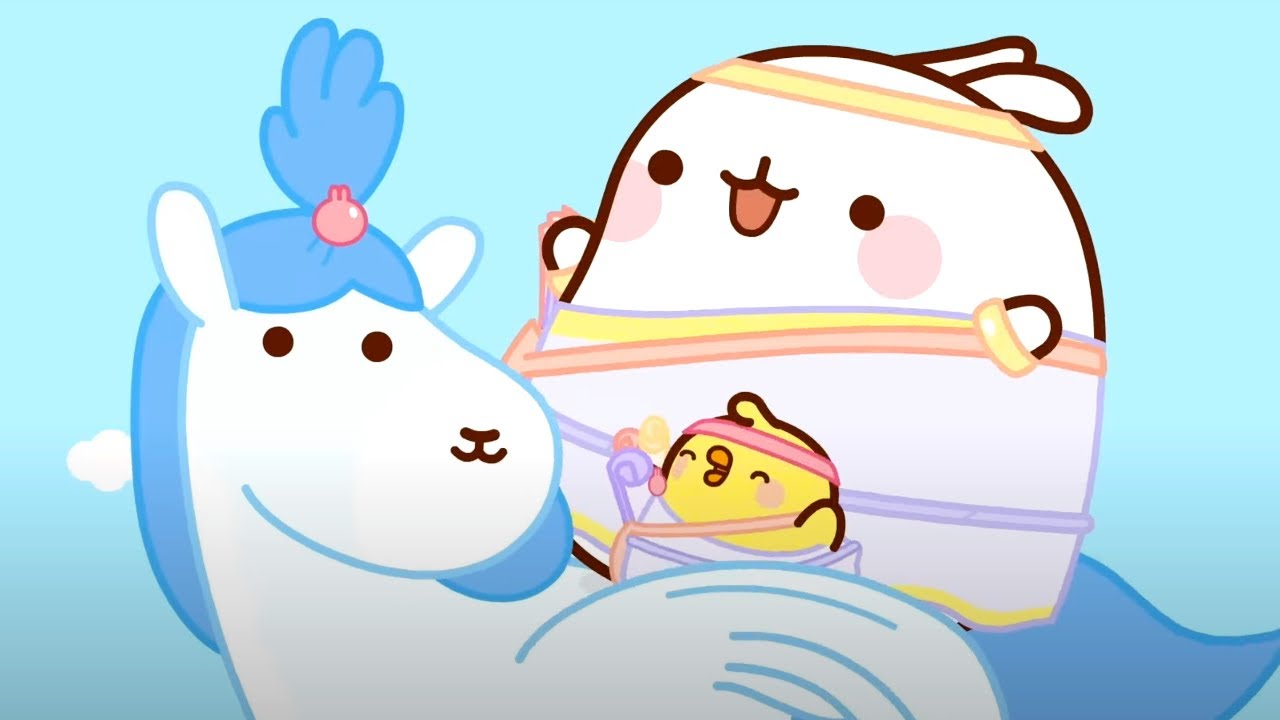 Pegasus 🌸 Molang - Full Episode 🌸 Toon Mania - Princess World