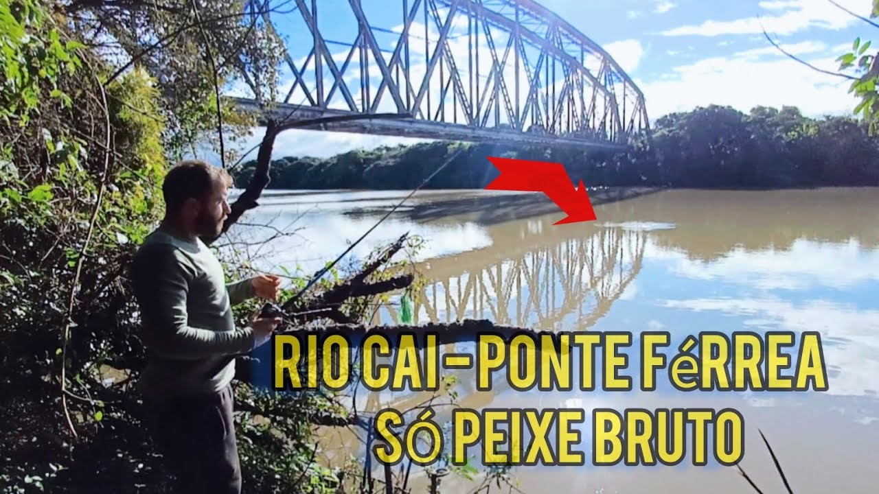 ACAMPAMOS NA PONTE FÉRREA E O PIOR ACONTECEU