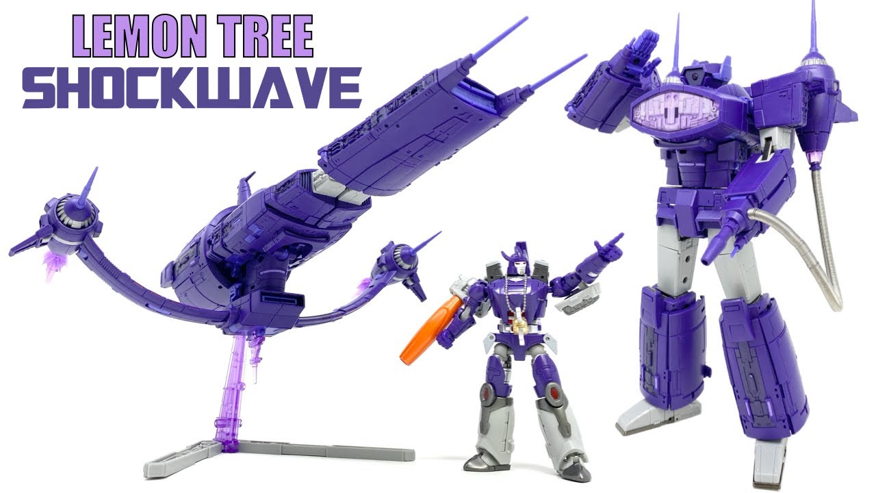 Lemon Tree LT 03 Shockwave Purple Potato Transformers 1986 Galvatron's Revenge Review
