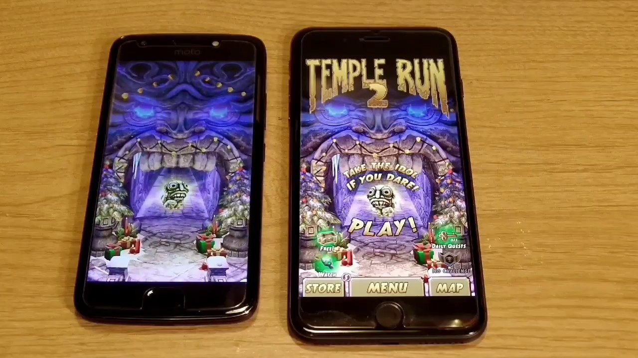Moto E4 vs IPhone 8 Plus  App Opening Comparisons (Just For Fun)