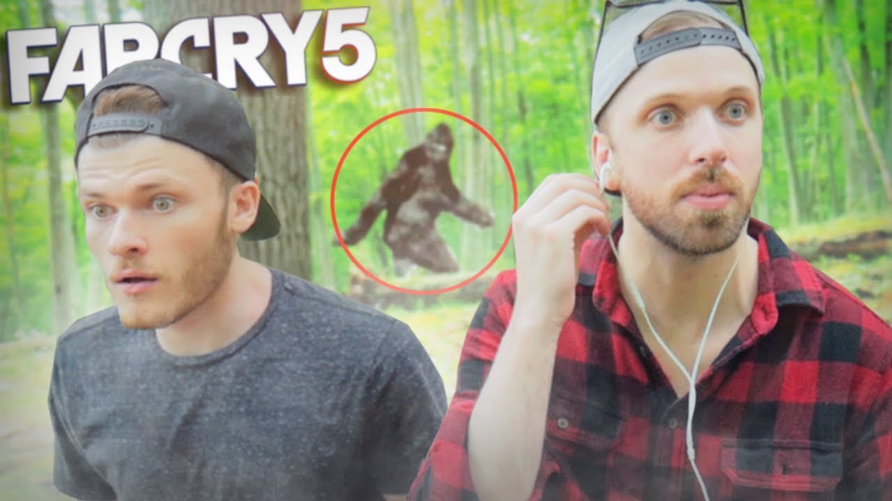 THE FAR CRY 5 in REAL LIFE EXPERIENCE !! ( bigfoot hunt goes wrong... )