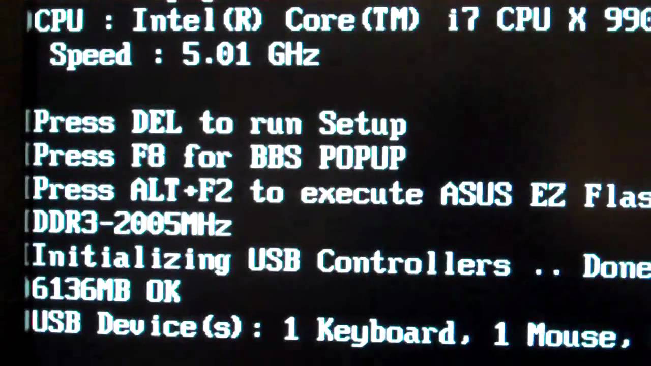 Intel 990X @ 5GHz on Asus Rampage II Extreme