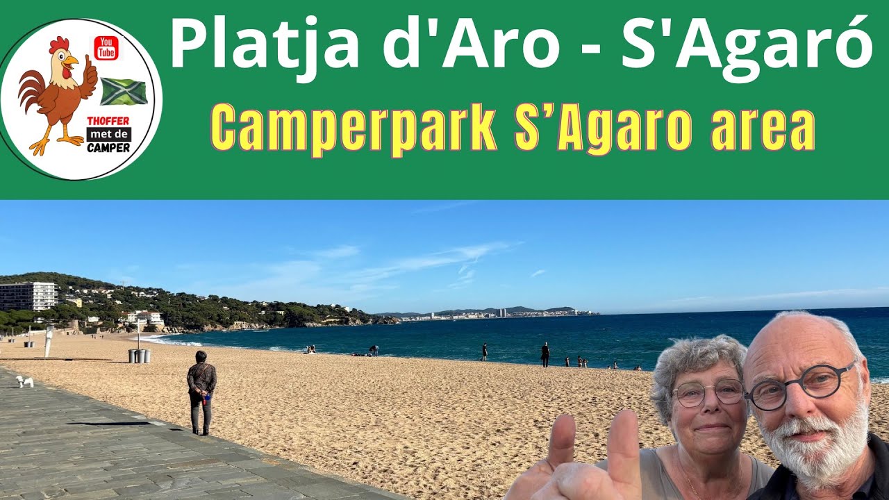 #campervlog 224-25 #platjadearo camperpark #Sagar&oacute;Area #viaverde aan de #costabrava