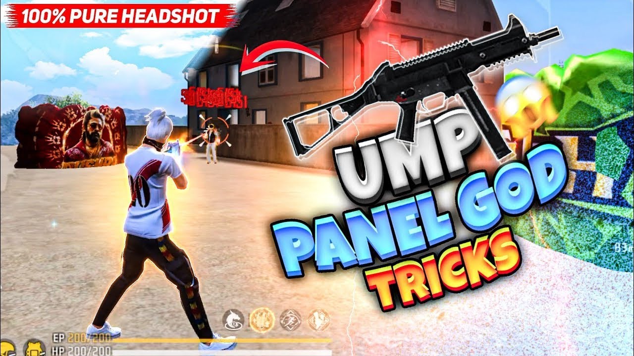 Only Red Number Trick 🤯💀| Use This After Update Ump No Recoil Headshot Trick ⚙️ | Ump Headshot Trick