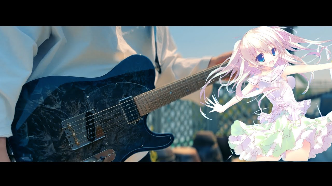 [feng]ちいさな彼女の小夜曲OP-「マリンブルーに沿って」 Guitar Cover