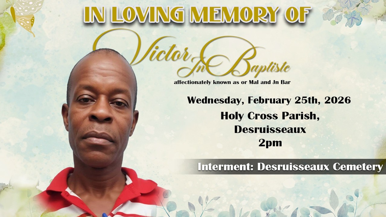 In Loving Memory of Victor Jn Baptiste