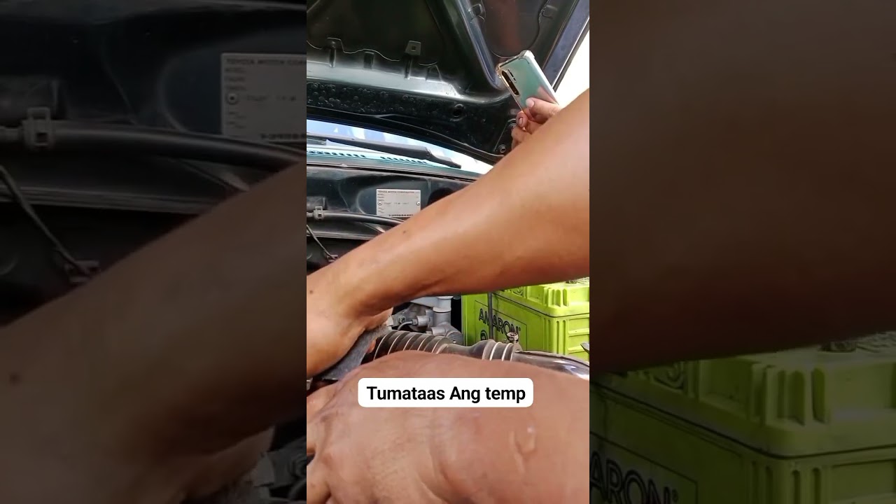 Toyota Revo replace thermostat. #carcare #tutorial #buhaymekaniko