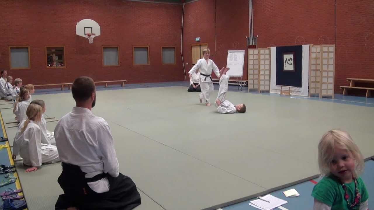 Aikido Yuishinkai Alkmaar Aiki Kids training 19-12-2012